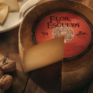 FLOR DE ESGUEVA Queso viejo de oveja, mini madurado en corteza natural , 1 kg elaborado con leche cruda